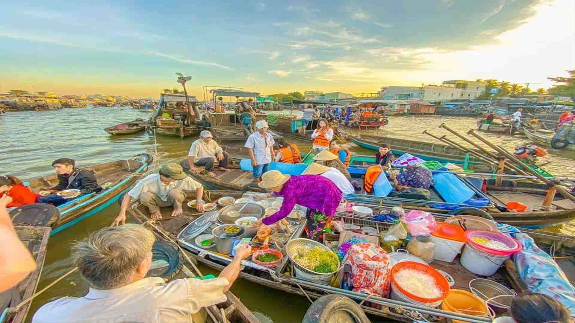 Cai Rang Floating Market
